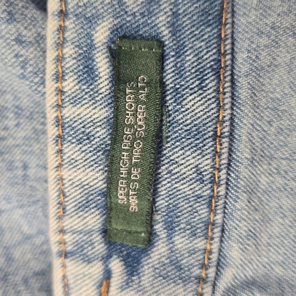 Women's Super-High Rise Seamed Jean Shorts | Wild Fable | 16 - Picture 7 of 12